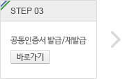step.3 공동인증서 발급/재발급